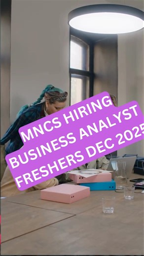 Top 5 Business Analyst jobs for freshers this week #hiring #ytshorts #businessanalyst #fresherjobs