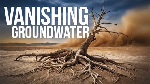 🏜️ Groundwater Disappearing Faster Than Predicted