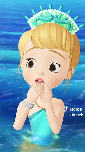 Sofia the First Mermaid Transformation Scene | Royal Magic