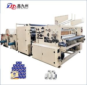 [Hot Item] Small Toilet Paper Making Machine with Auto Embossing & Perforating 2025 New Model
