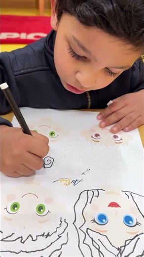 Line Tracing & Pattern Drawing Activity for Preschool Kids✏️🎨