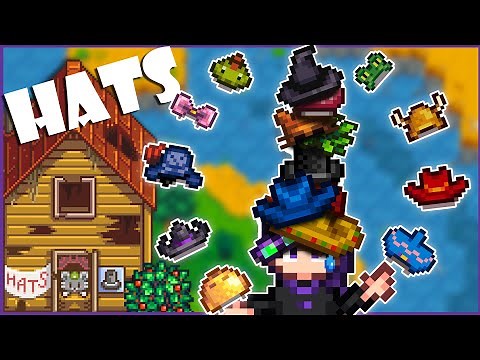 Every HAT and MASK in Stardew Valley | How To Collect Them All