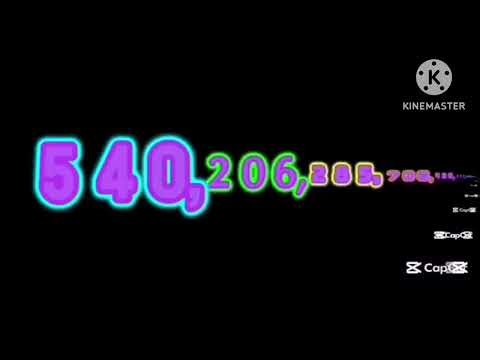 0 to 10^513 with sound effect (extended version)
