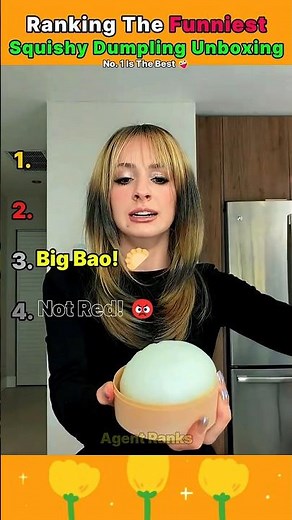 Ranking The Best/Funniest squishy dumpling unboxing moments 🥟✨ #shorts #unboxing #satisfying #toys