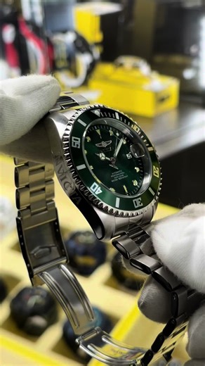 Invicta Pro Diver 35719: Bold Green Dial Watch