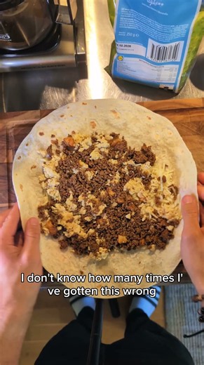 How I Finally Got My Burrito Fold Right 🌯