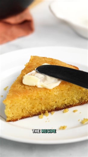 Homemade cornbread doesn’t have to be complicated! This skillet version is easy, golden, and perfectly crisp on the edges. It’s the kind of recipe you’ll want to make again and again 🧡🍞 Ingredients ▢ 1 cup all-purpose flour ▢ 1 cup cornmeal ▢ 1 tsp kosher salt ▢ 1 tbsp baking powder ▢ 1 cup buttermilk ▢ ½ cup whole milk ▢ 2 large eggs ▢ ½ cup unsalted butter ▢ ½ tsp baking soda Instructions 1. Preheat the oven to 425F. 2. In a mixing bowl, add the flour, cornmeal, salt, and baking powder and s