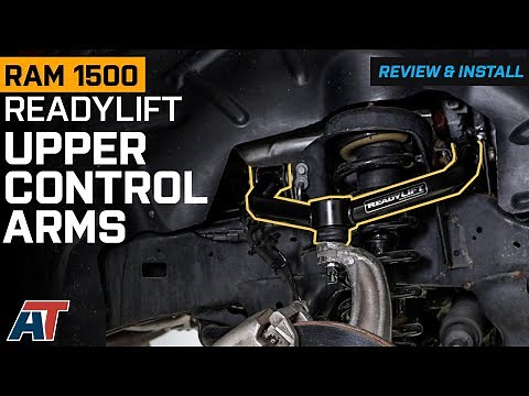 2019-2025 RAM 1500 ReadyLIFT SST Upper Control Arms Review & Install