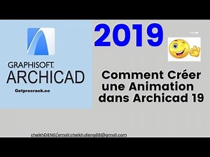 Archicad Training _How to create an Animation or a movie of your project in Archicad