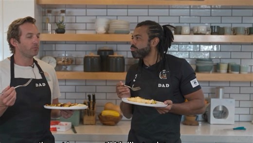 Daveed Diggs熟肉｜跟着爹地dd学做饭，dd喜当爹