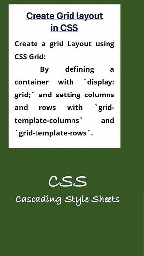 CSS Grid Layout | Master Web Layouts Fast!