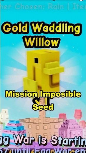 Waddling Willow is Impossible #growagarden #roblox