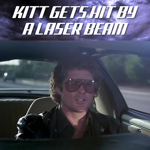 52K views · 4.9K reactions | Michael is hunted down by a laser beam which stops KITT in its tracks when it bursts a tyre. | Knight Rider | Facebook