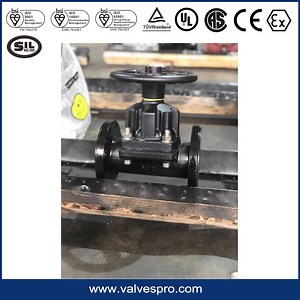 [Hot Item] Manual Straight Through Diaphragm Valve Fluorine Lined Diaphragm Valve Rubber Lined Diaphragm