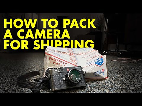 How to Pack a Camera For Shipping