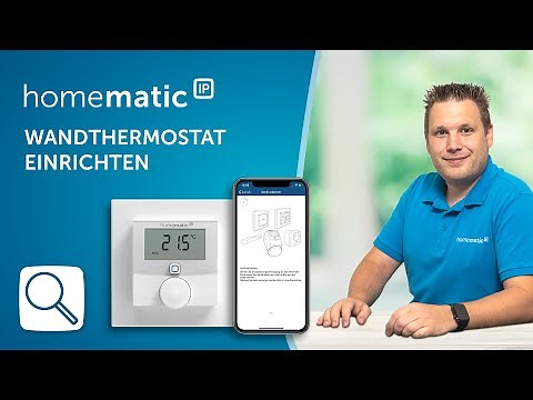 Homematic IP | Teaching a wall thermostat
