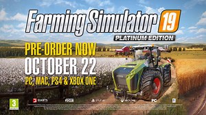 553 reactions · 434 shares | Discover the new CLAAS brand vehicles and tools, over 35 in all, in our #gamescom2019 Gameplay Trailer! Pre-Order now: https://farming-simulator.com/store.php?game=farming_simulator_19&edition=platinum_expansion | Farming Simulator | Facebook