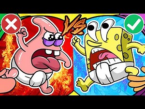 Pregnant Mukbang Animation! POOR BABY SPONGEBOB LIFE! SO SAD STORY Spongebob Animation | Slime Cat