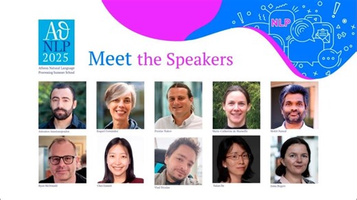 AthNLP25 | Antonis Anastasopoulos - Machine Translation and Low-Resource NLP | Archimedes: AI, Data Science, and Algorithms Research Hub