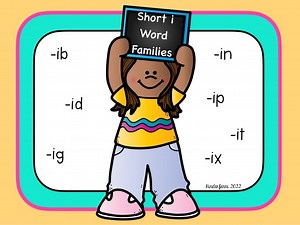 Short I Word Families