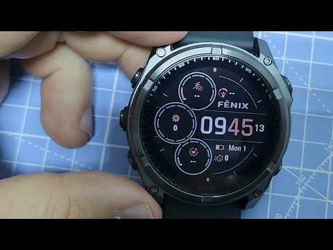 Garmin Fenix 8 Solar 51mm MIP Unboxing
