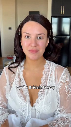 April chose my signature look Angel makeup! #weddingmakeup #makeuptutorial #bridalmakeup | Selena Marchand Makeup Artistry