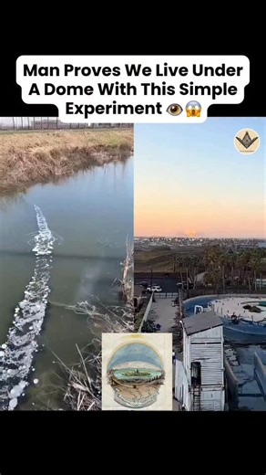 👁️Conspiracy👁️ on Instagram: "Why is nobody paying attention to the sky’s ceiling? The truth is in the homemade test they mock. Here’s what they don’t tell you: ✅ This isn’t a “crazy” experiment. It’s a repeatable, empirical demonstration using lasers, levels, or long-distance photography that shows light bending, horizons remaining flat, or celestial bodies moving in impossible patterns—all evidence of a contained, geocentric system. ✅ The laughing emojis are a psychological operation to make