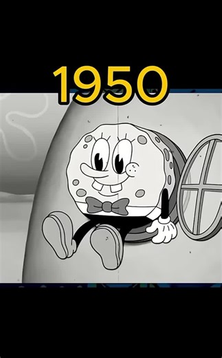 Evolution of SpongeBob!