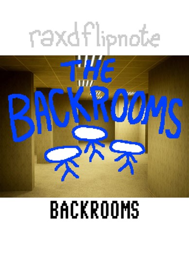 the backrooms #flipnote #animation | flipnote animation