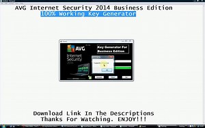AVG Internet Security Business Edition 100% Working Key Generator