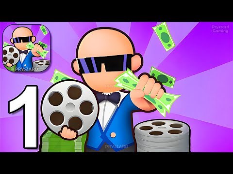 Hollywood Producer - Gameplay Walkthrough Part 1 - Hire, Build and Expand Film Studio (iOS, Android)