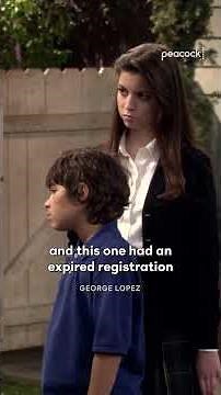 Carmen’s driving lesson took a turn 🚔 #GeorgeLopez #CarmenLopez #BennyLopez #Shorts