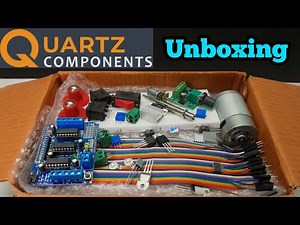 Unboxing the most cheapest electronic components online || quartz components