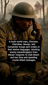 2.6M views · 117K reactions | Indigenous Code Talkers, 1918-45: Voices of Victory #CodeTalkers #IndigenousHistory #Cryptography | TerrifyingMyths | Facebook