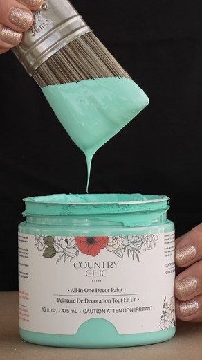 Would you try this #paintcolor? "Tropical Cocktail" is a bold and vibrant turquoise blue that captures the essence of a tropical paradise. It's a striking color that brings energy and life to any space. This hue is perfect for those who want to create a fun and playful atmosphere in their home. As our truest turquoise color, Tropical Cocktail looks stunning with a variety of complementary colors like Simplicity and Fancy Frock. For a bolder look, it can be paired with other bright colors like Ra