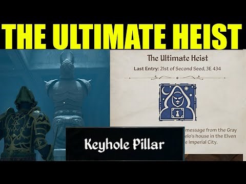 Oblivion Remastered - The ultimate heist quest guide (Keyhole Pillar) | Standing in a special place