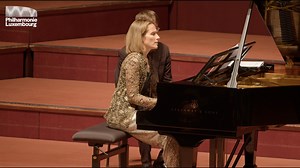 The soul-stirring debut of Robert Schumann's «Fantasiestücke» Op. 73 continues to resonate in our hearts! Enormous gratitude to our artist in residence, pianist Helene Grimaud, and the exceptional cellist Sol Gabetta for their brilliant performance at the Grand Auditorium last Monday! | Philharmonie Luxembourg