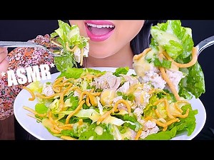ASMR HUBBY'S FAVORITE CHICKEN SALAD (ASMR PHAN)