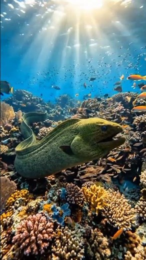 The Ocean's Hidden Predator: Inside the Moray Eel's Lair! 💀