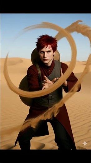 Gaara (Kazekage) - Naruto Shippuden (Live Action AI)[fixed version] #anime#narutoshippuden