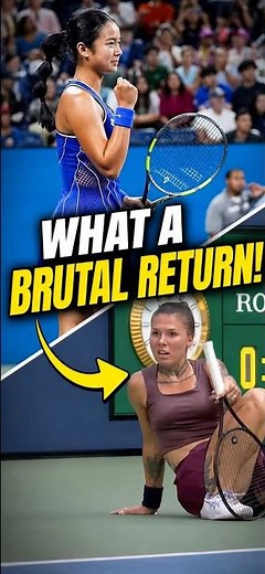 Alex Eala’s BRUTAL Return Left Oliynykova Shocked! 😱 #alexeala #tennis