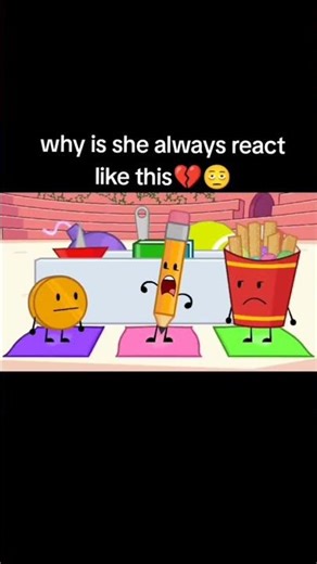 Pencil feels disgusted. #bfdi