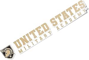 Desert Cactus United States Military Academy Sticker Black Knights Army West Point Name Logo Vinyl Decal Laptop Water Bottle Car Scrapbook (8 Inch Sticker)