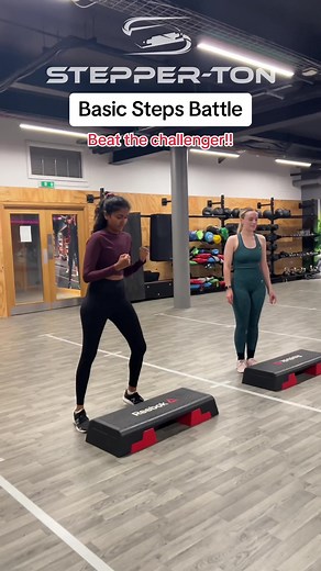 Fun Hip Hop Step Aerobics Challenge