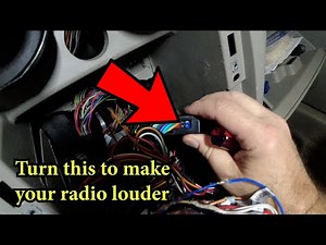 My Radio is to low!!! Easy Axxess Interface Fix