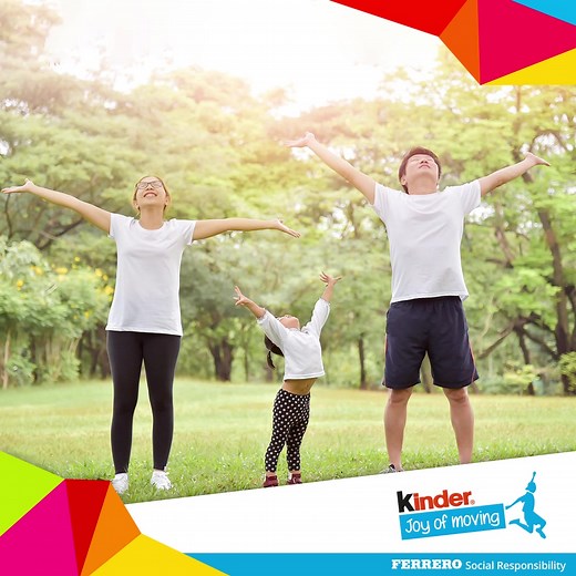 🧘‍♂️Stretching into Family Wellness! 🌈✨ Get ready for some family bonding that will leave you feeling rejuvenated and connected! Together with your children, you will discover newfound flexibility, both in body and in your family ties. 🌈💖 #Kinderjoyofmoving #letjoywin #kinder #SocialResponsibility #ActiveFamily #Parenthood #FamilyFun #Stretching | Kinder