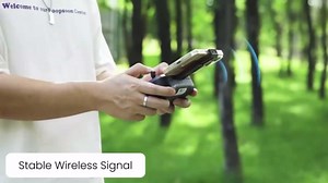 Wefone L106 GPS Foldable Drone with 4K UHD Camera for Adults Beginners, Brushless Motor, 2 Batteries, White