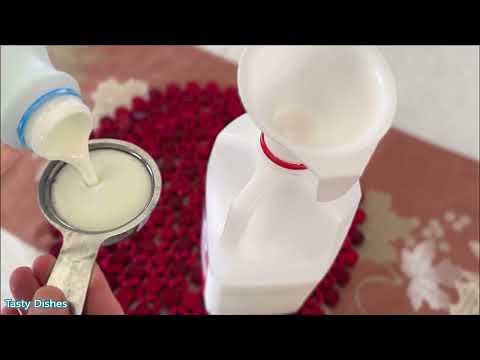 How to Make Kefir at Home From Store-Bought Kefir\\\\ Without Grains \\\\ So Easy and Delicious #كفير