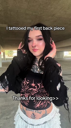 My First Full Back Tattoo Experience