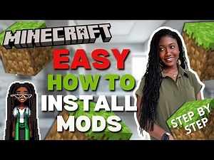 How to Install Minecraft Mods (Java Edition) SUPER EASY — Step-By-Step for Beginners!